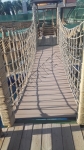 Изготовление подвесного моста из ДПК Good Cover